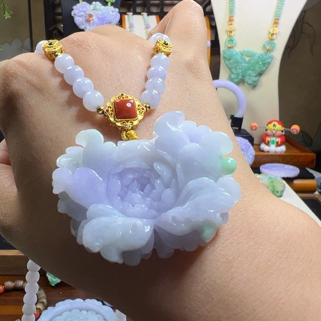 翡翠未镶嵌手串冰