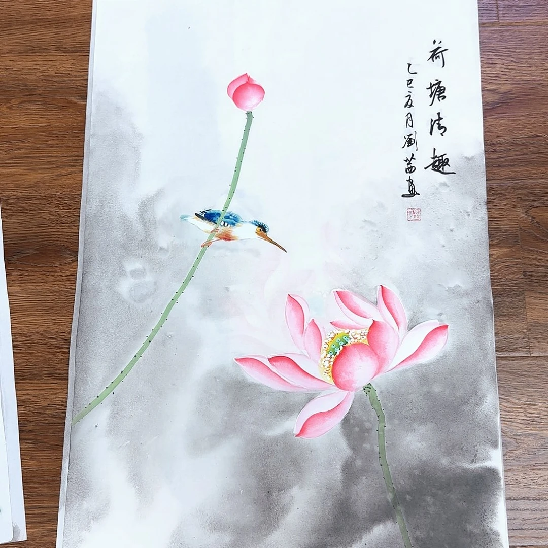 国画国画作品集一个