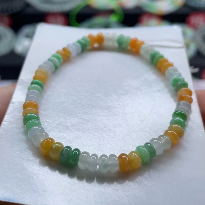 未镶嵌手链翡翠卡5