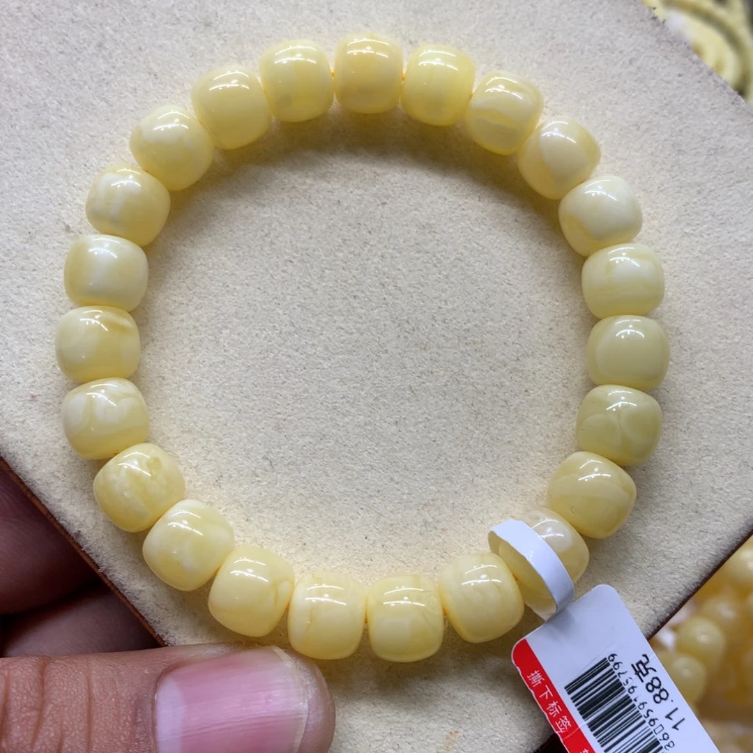 蜜蜡未镶嵌手链蜜蜡