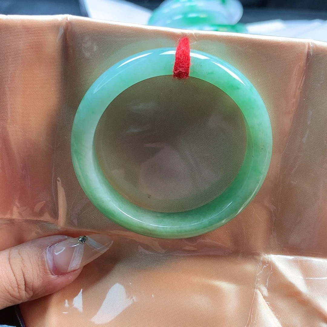 未镶嵌手镯翡翠52圈1546