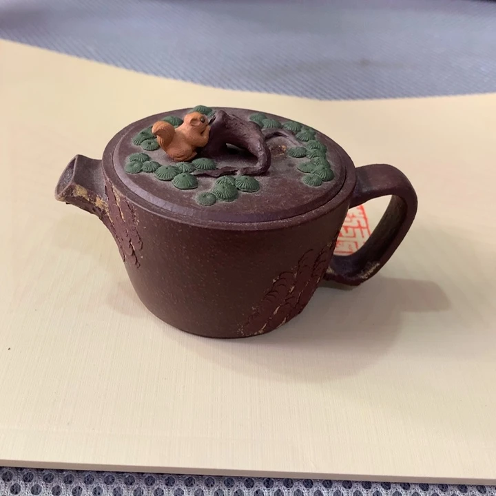 紫砂茶壶原矿手工70
