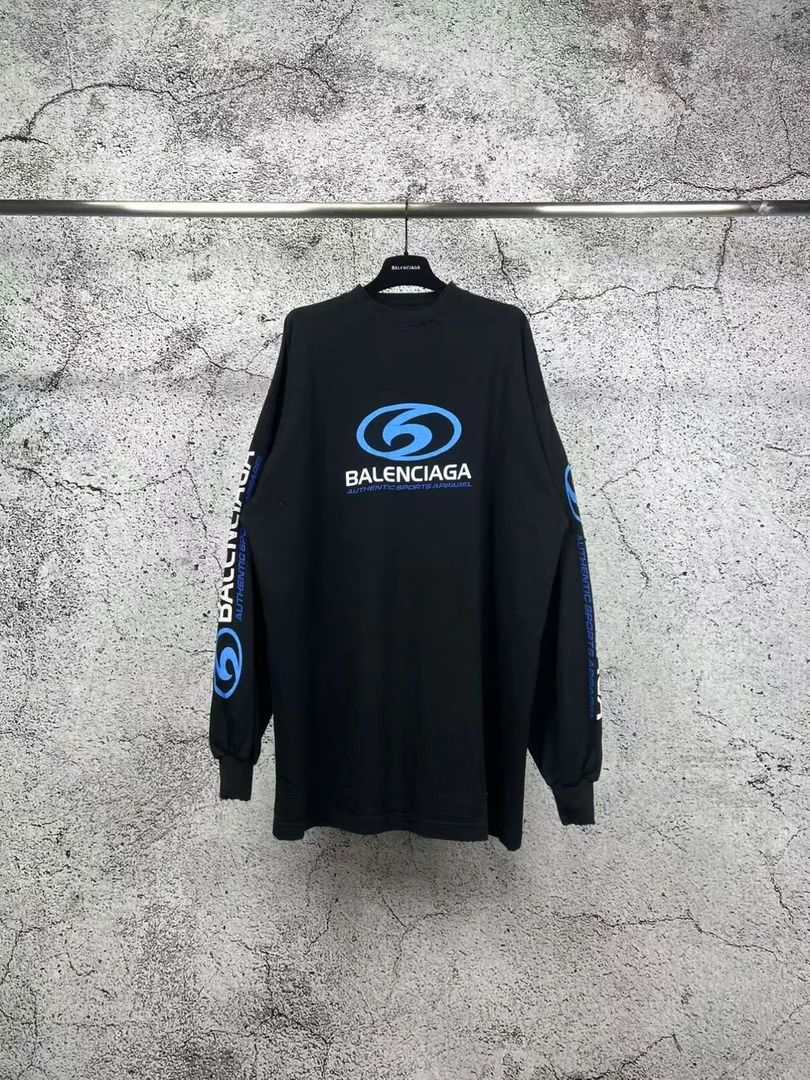未使用 Balenciaga/巴黎世家 鹰嘴破坏长袖/2码/RN0247