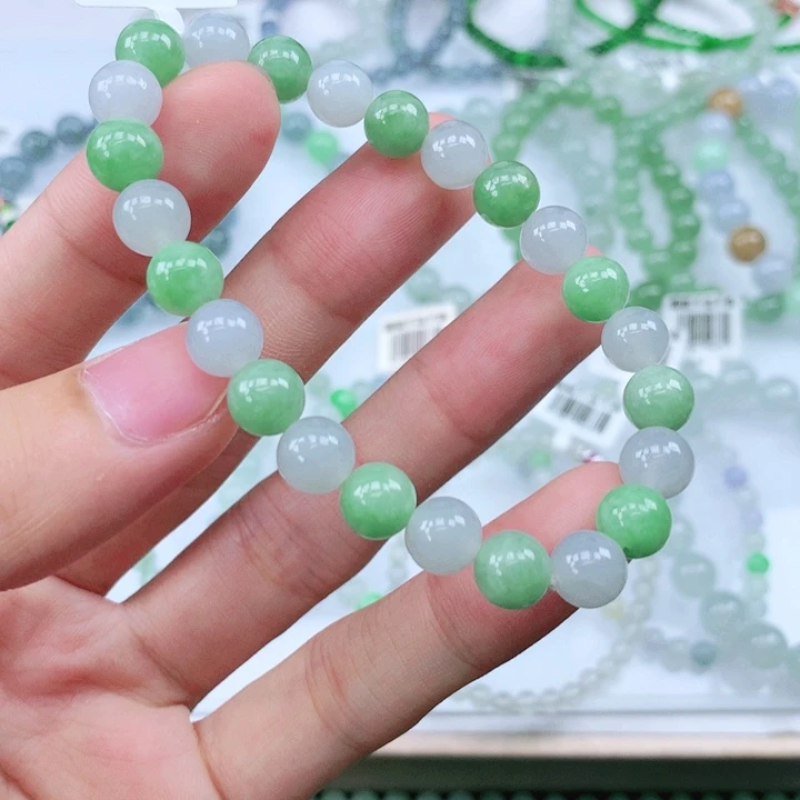 未镶嵌手链翡翠翡翠