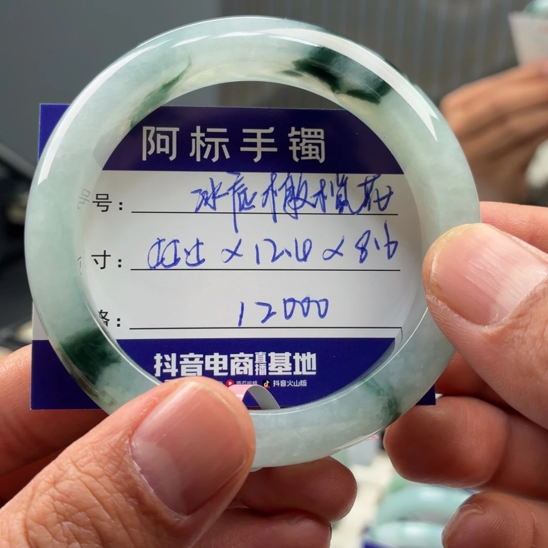 翡翠未镶嵌手镯翡翠手镯