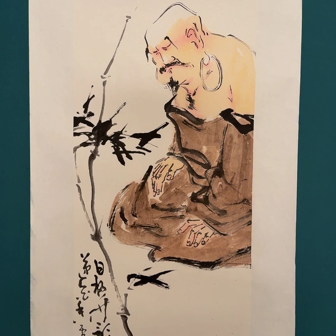 国画雷公老师作品画作