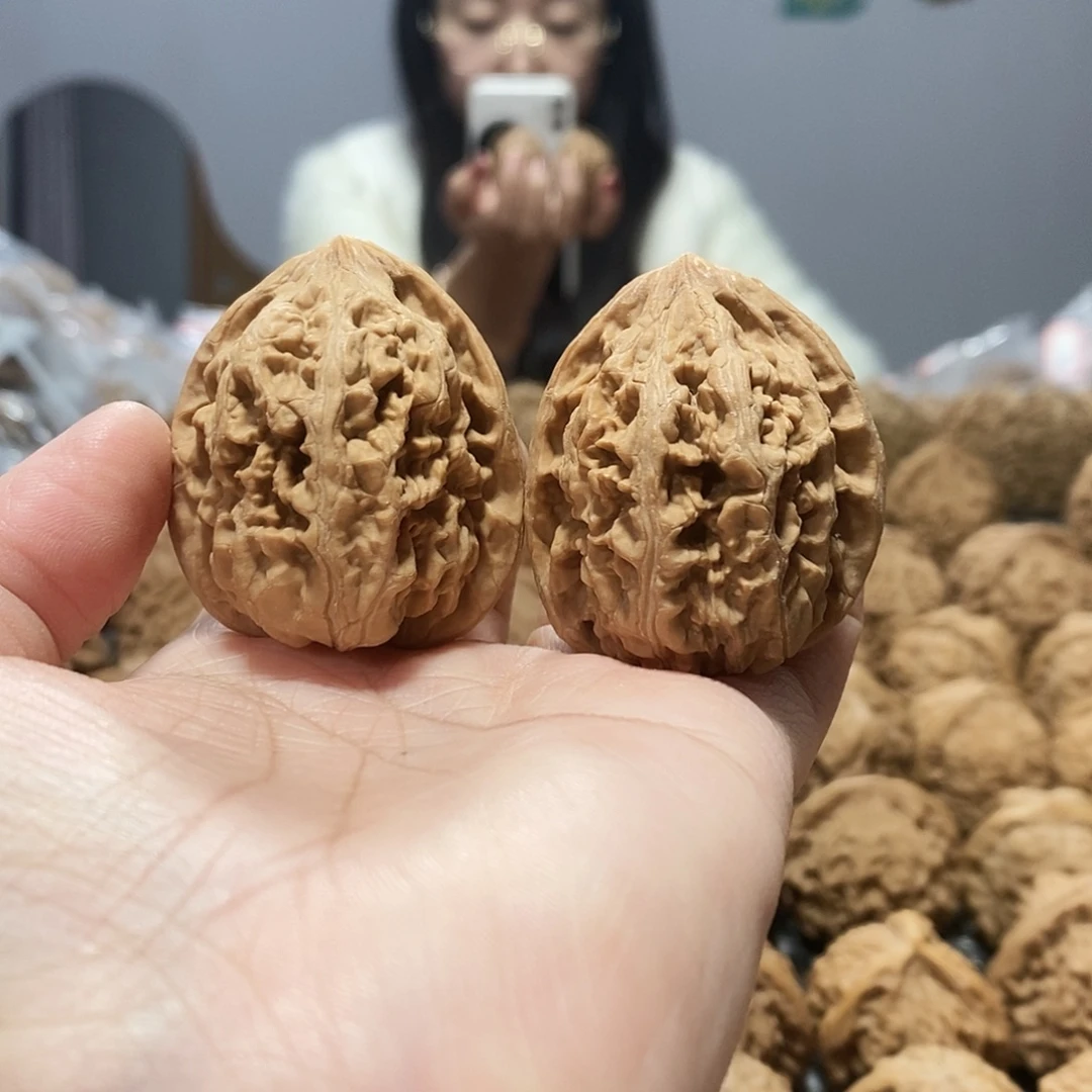 吊坠文玩核桃凤凰台38修