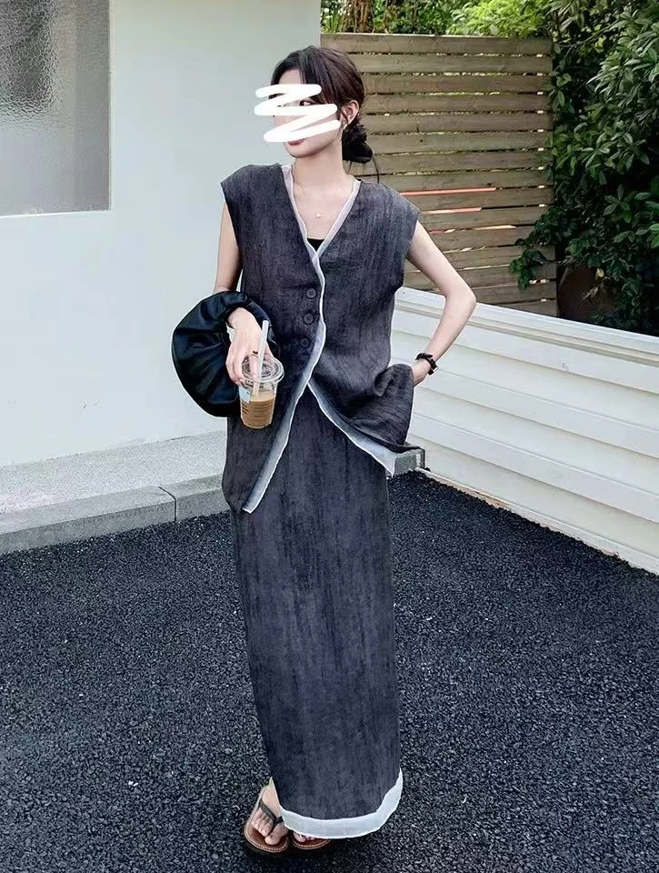 小妳XiaoNi———（夏款气质套装裙1420554）