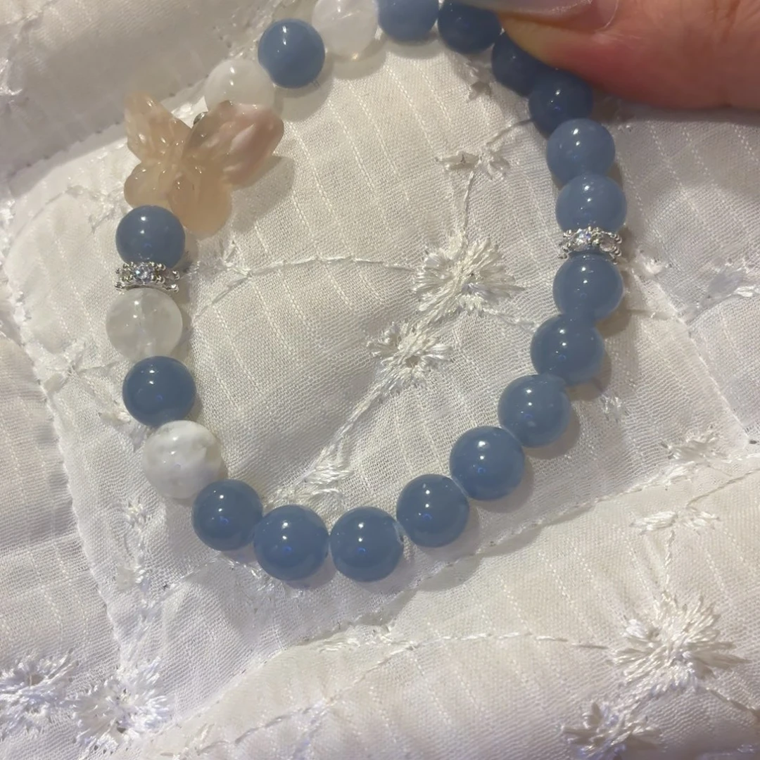 手链烟晶银S925镶嵌