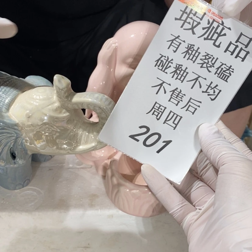 【闪购商品】摆件8****太陶瓷摆件瑕疵特卖