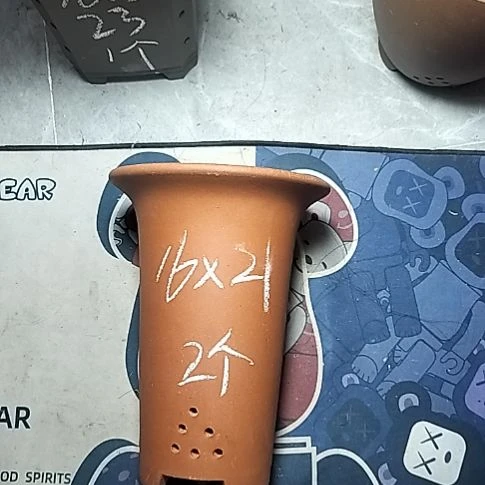 小红兰花两个微瑕