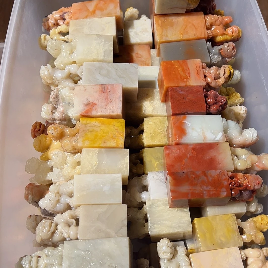 寿山石批发10个3.0-3.5左右