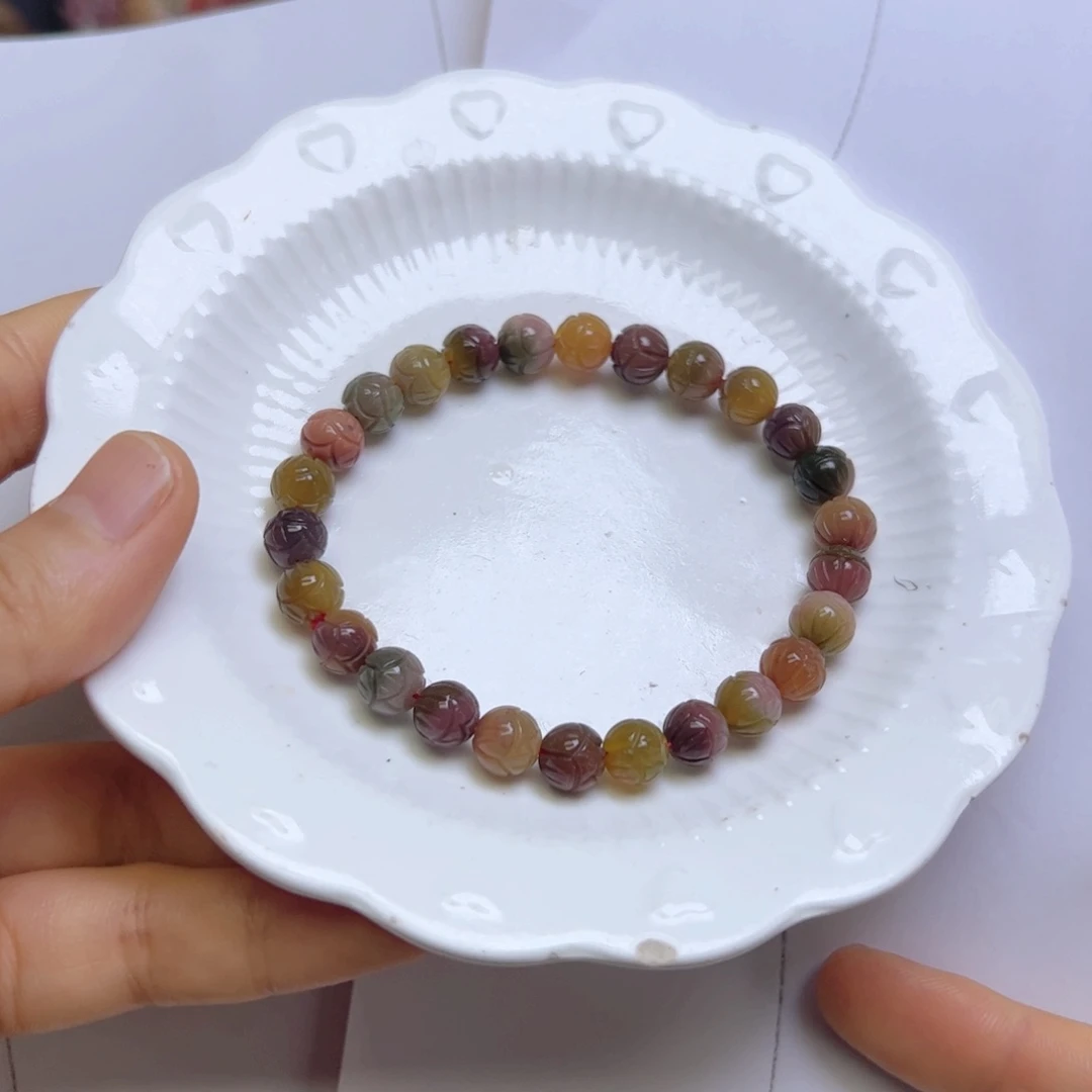 玛瑙/玉髓手串未镶嵌定制