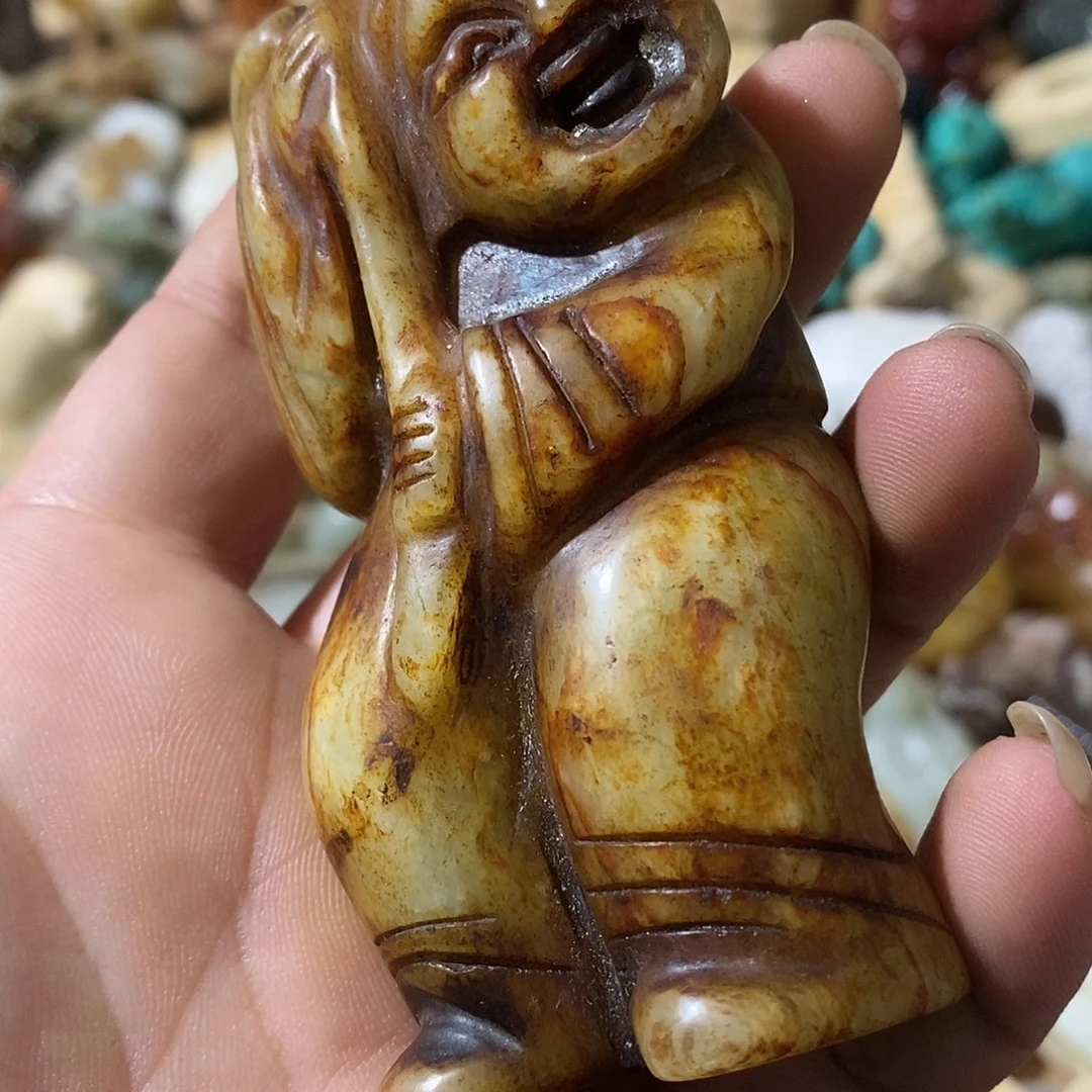 和田玉（糖玉）未镶嵌挂件