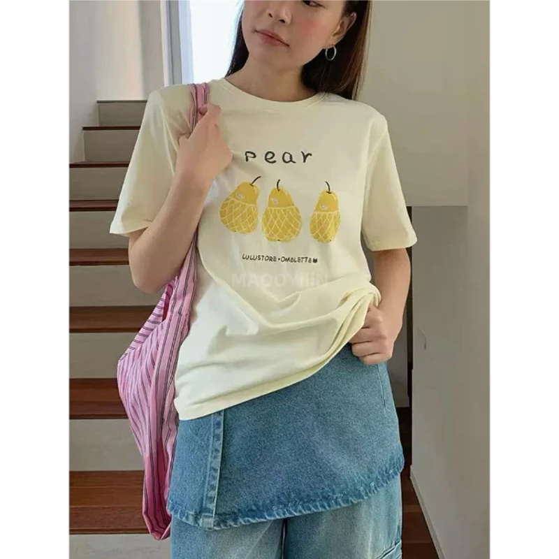 150084【 棉的梨子短袖 】2025