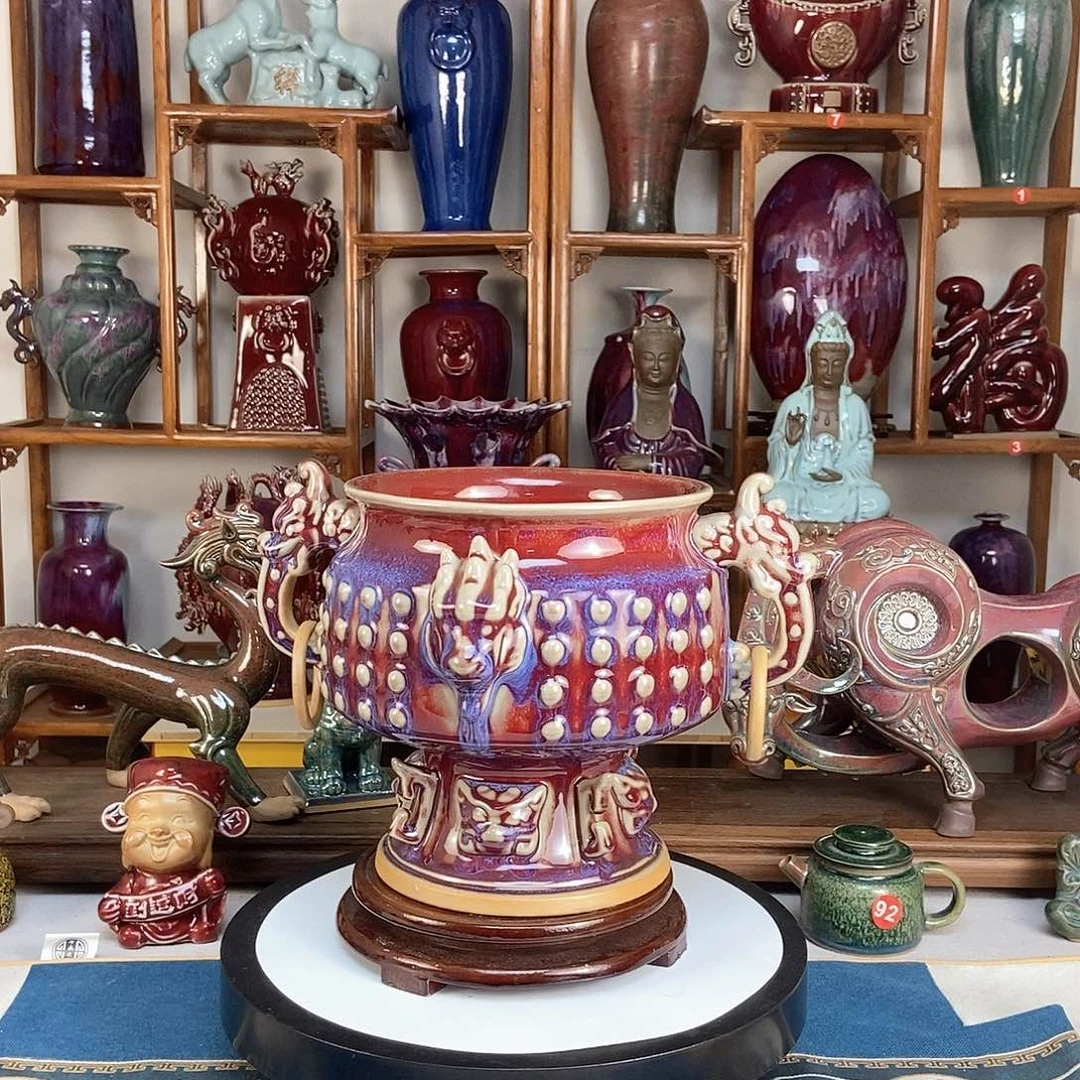 摆件五大名窑钧瓷06