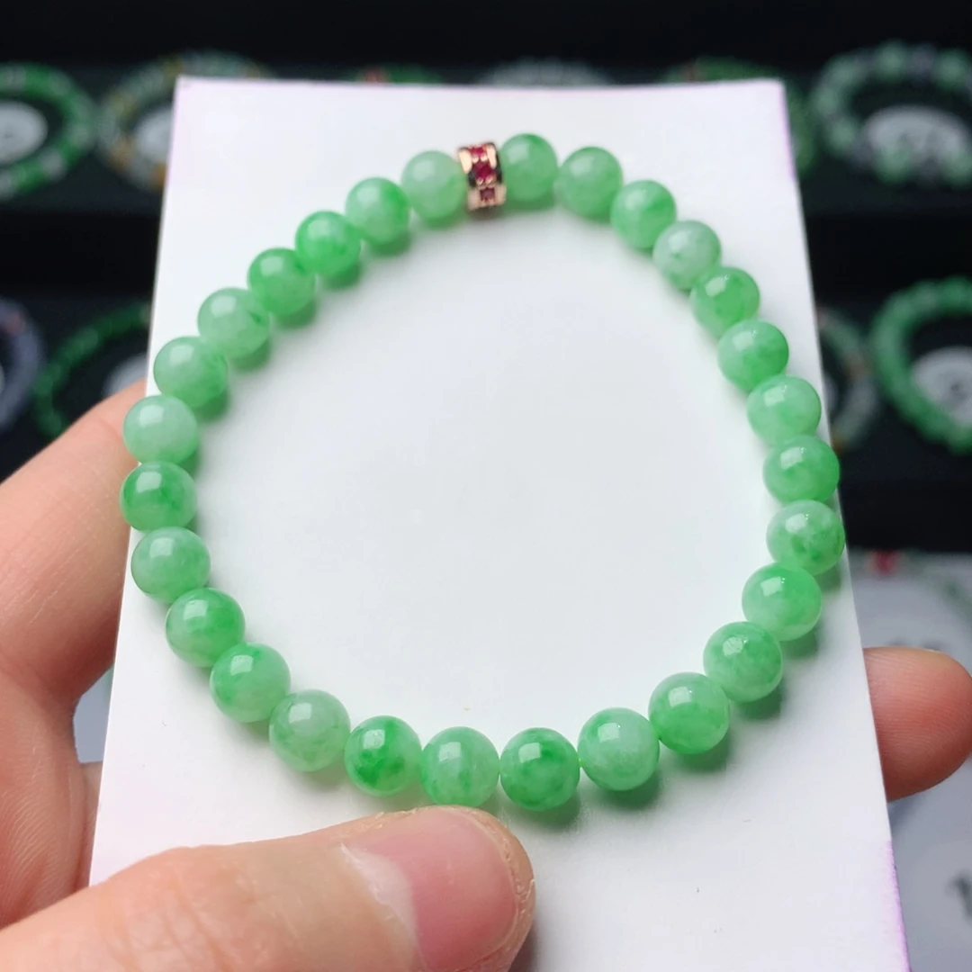 翡翠未镶嵌手链翡翠