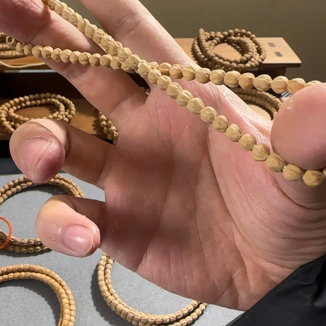 柏香籽/百香籽吊坠手持金豆