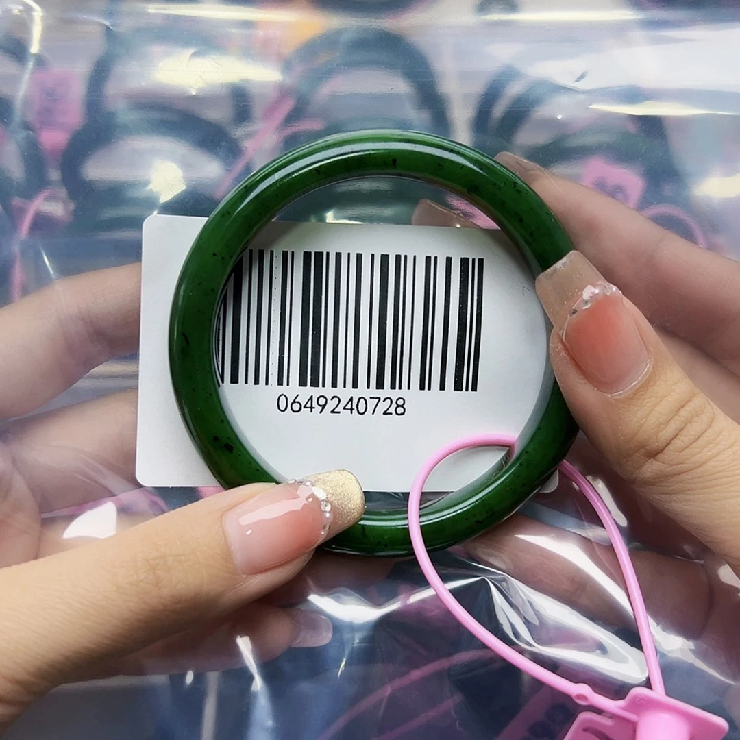 和田玉手镯未镶嵌63