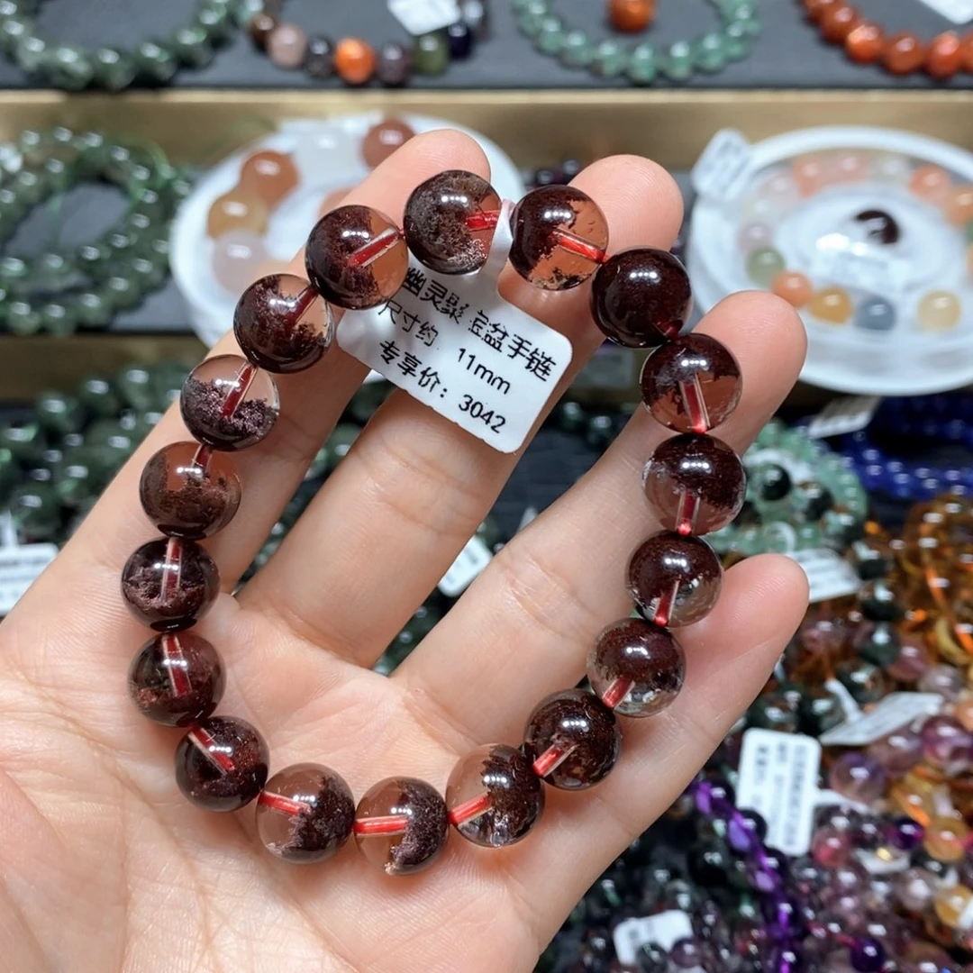 水晶手链未镶嵌红幽灵手链