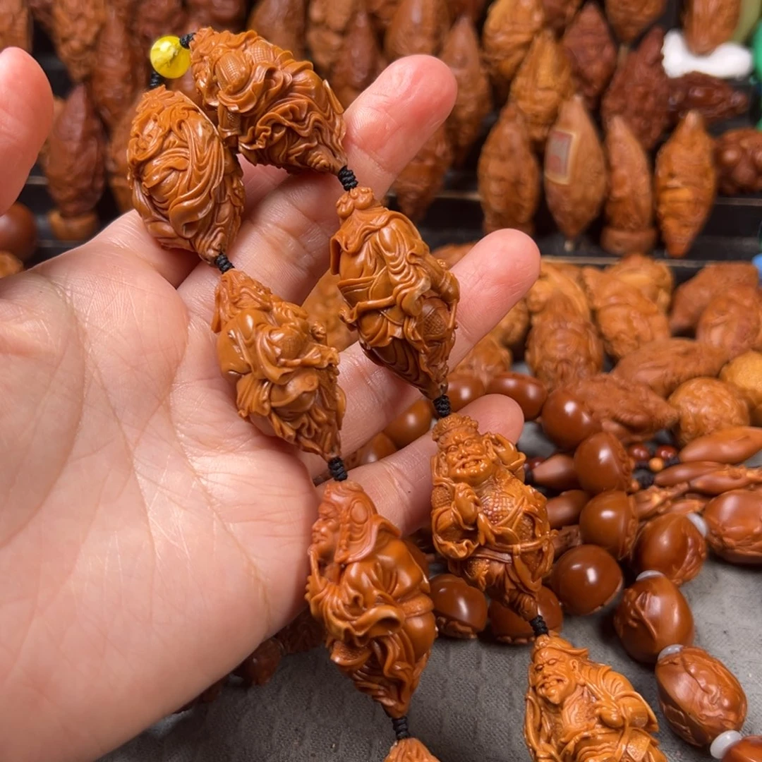妙***住手串/手链橄榄核核雕