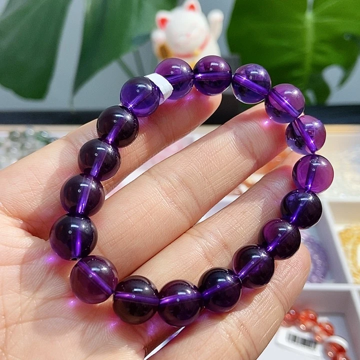 水晶手链未镶嵌紫水晶10