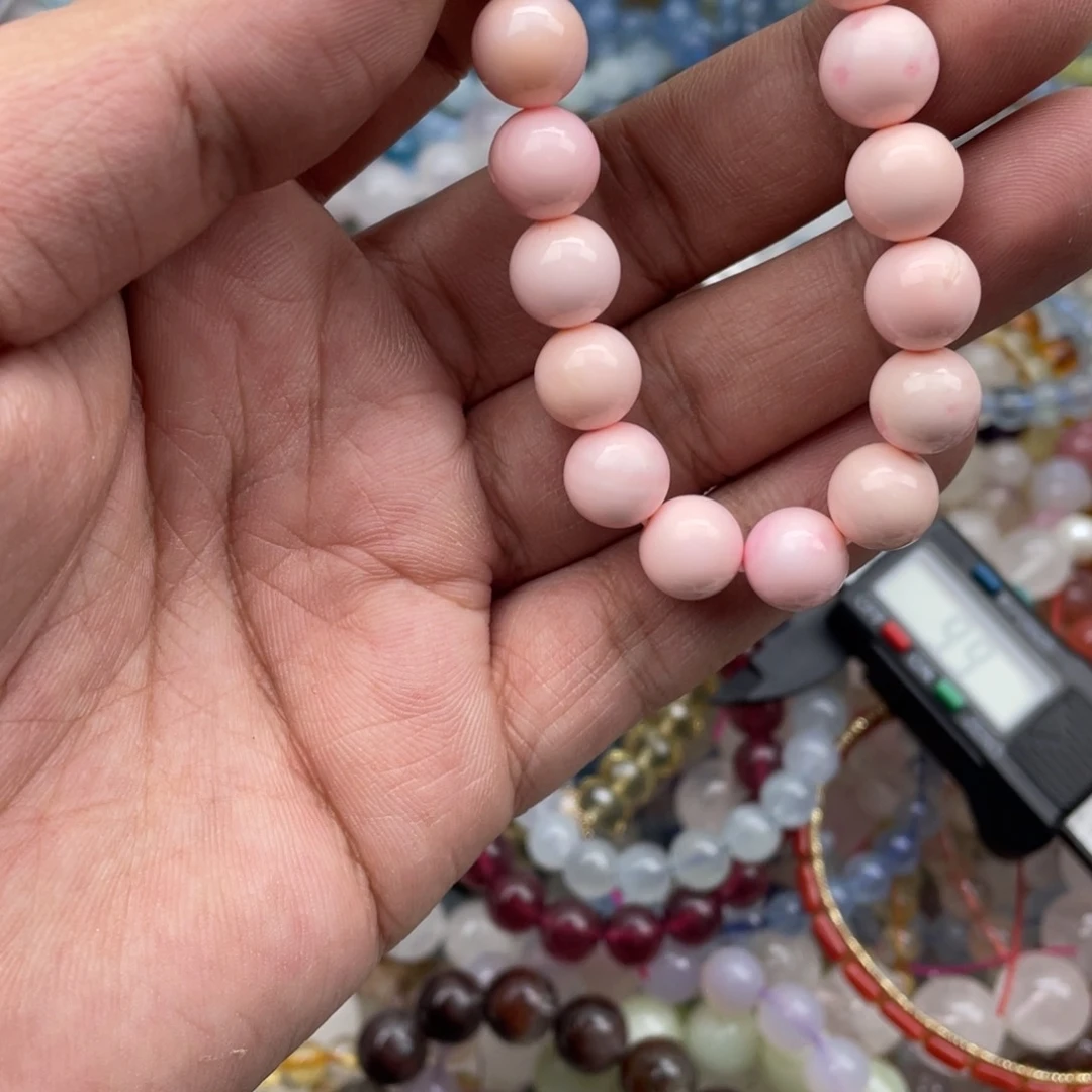 银S925镶嵌手链烟晶