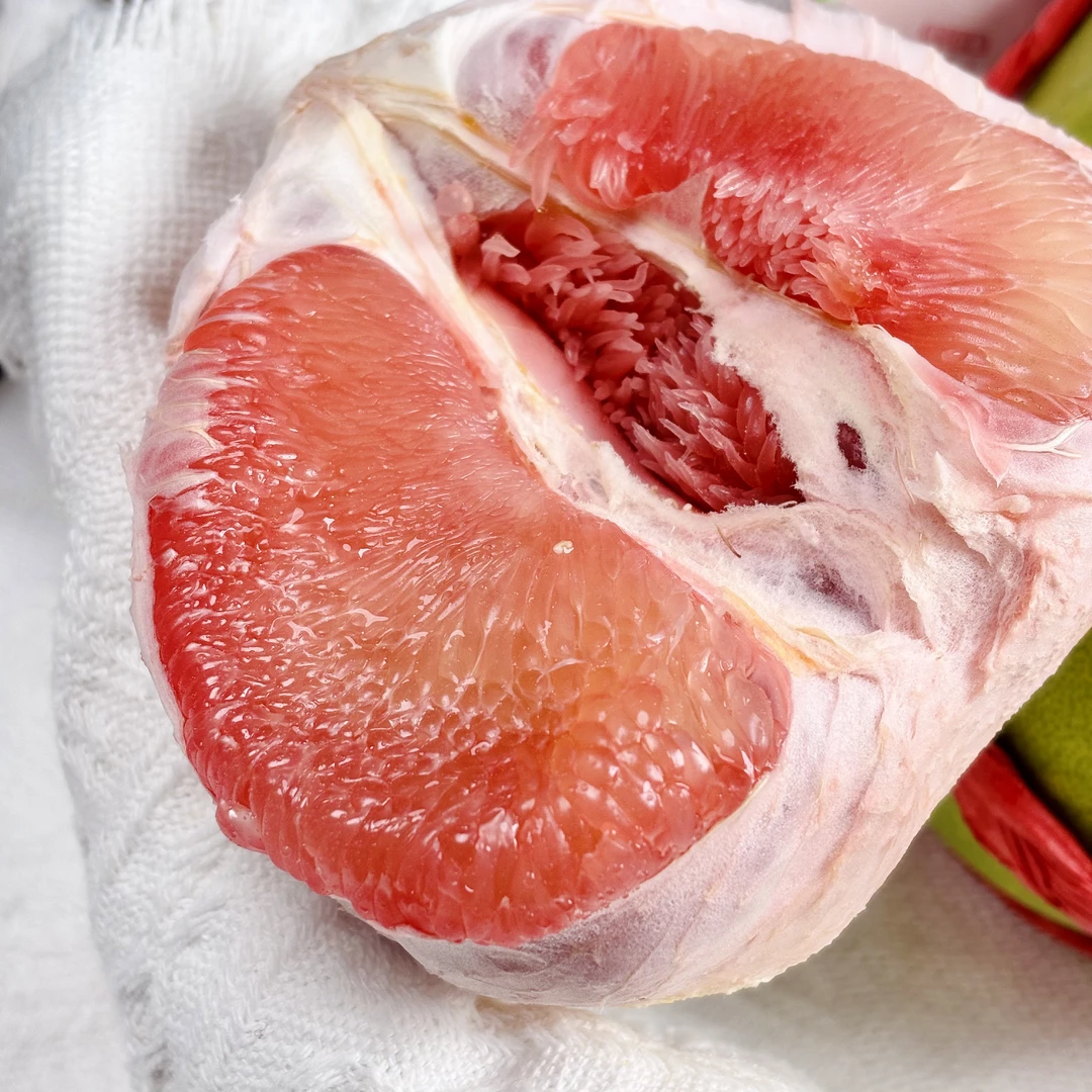 国产之光红宝石柚子甜嫩多汁果肉细腻【微微酸回甘微微苦】顺丰上门