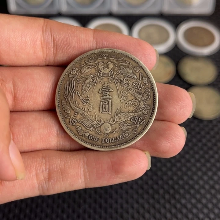 金属大头龙洋船洋工艺品