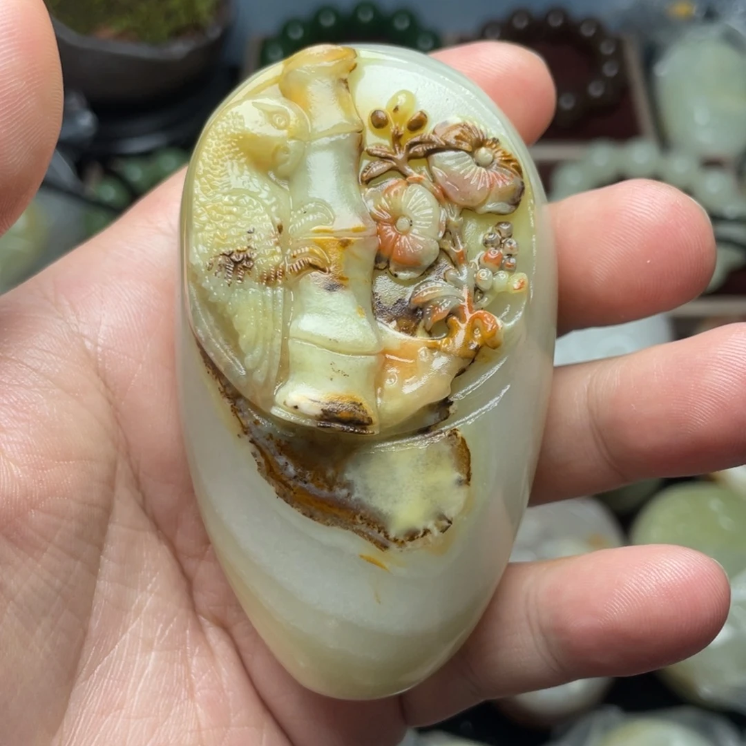 天然方解石玉材质