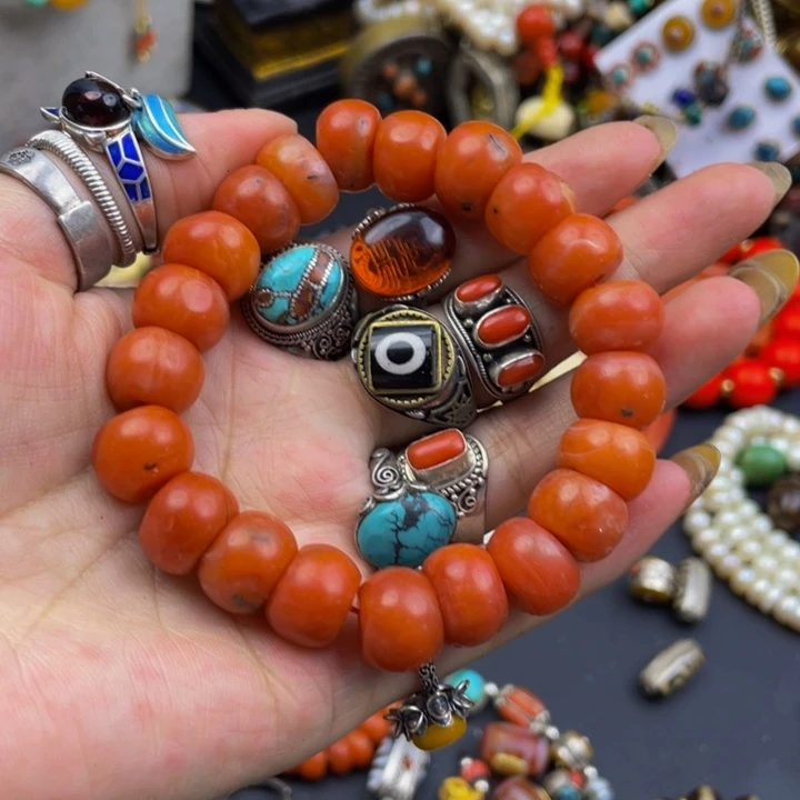 泥塑擦擦的吊坠和