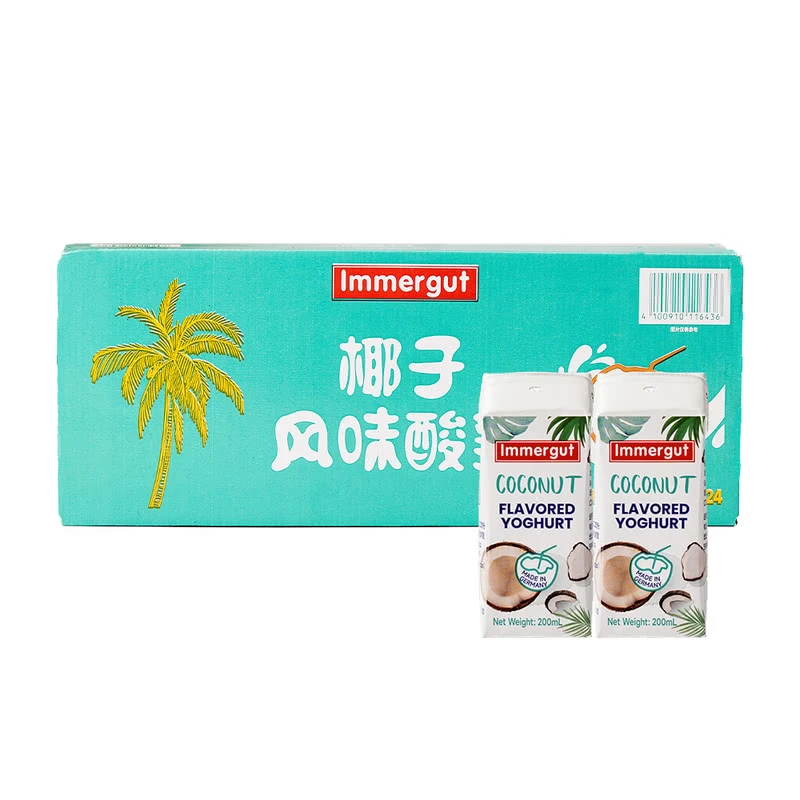 顺丰 山姆会员超市  椰子风味酸乳 200m1*24