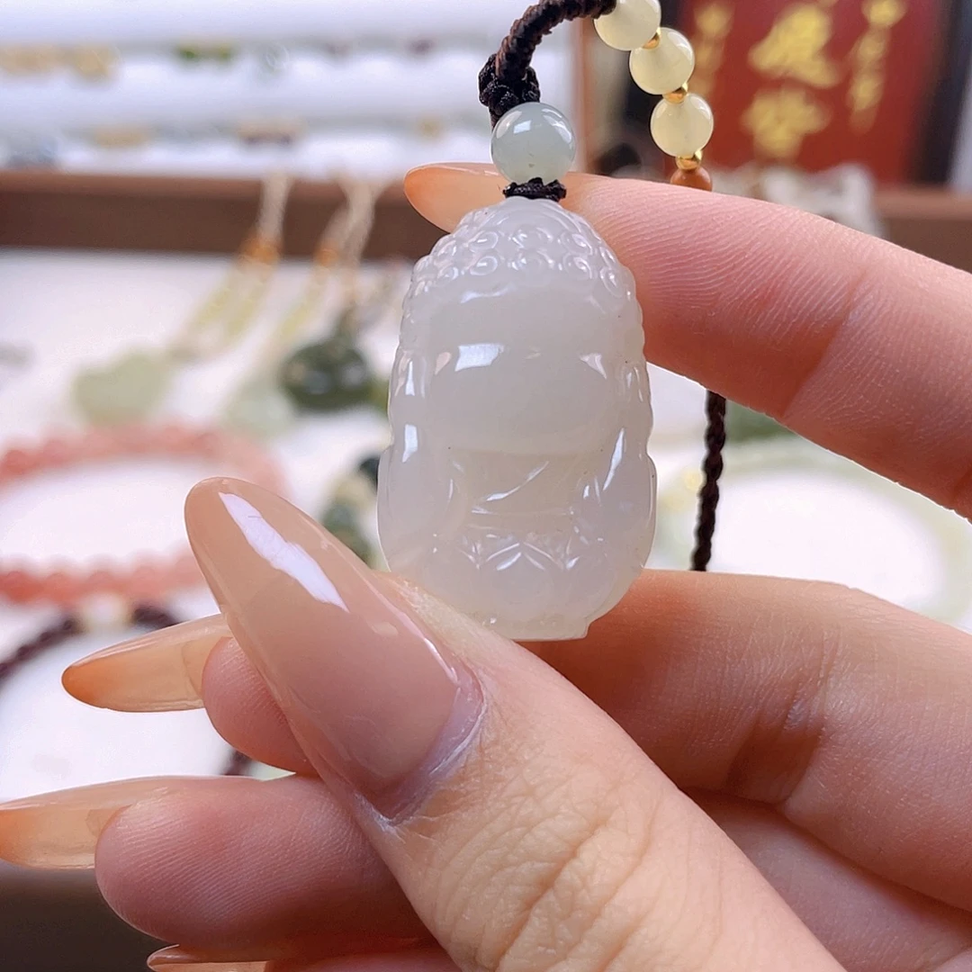 京***京吊坠(赠链)未镶嵌和田玉