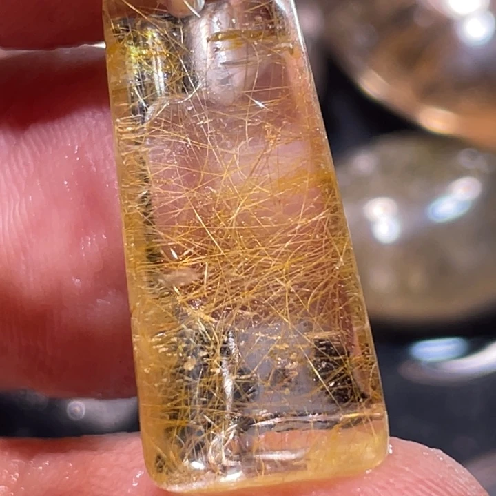 润***发晶颈饰未镶嵌钛晶