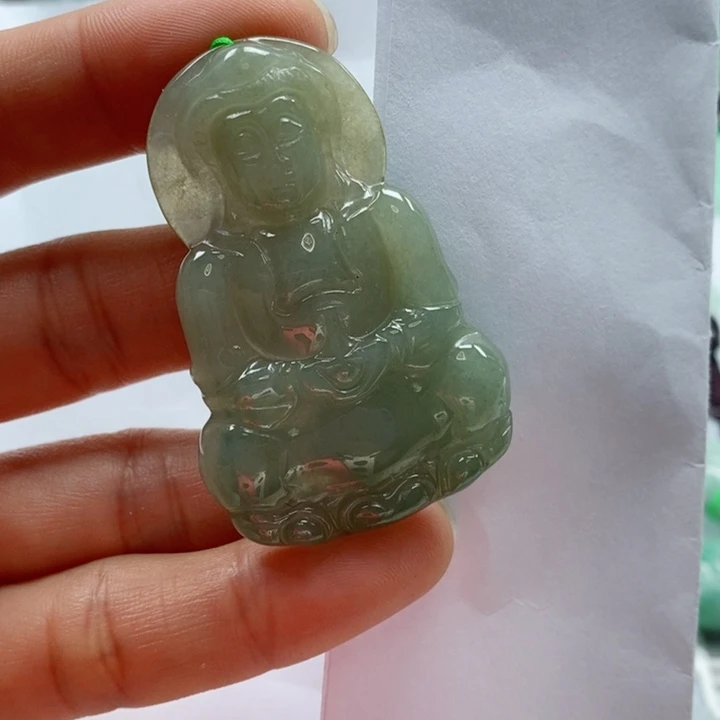 翡翠颈饰未镶嵌天然