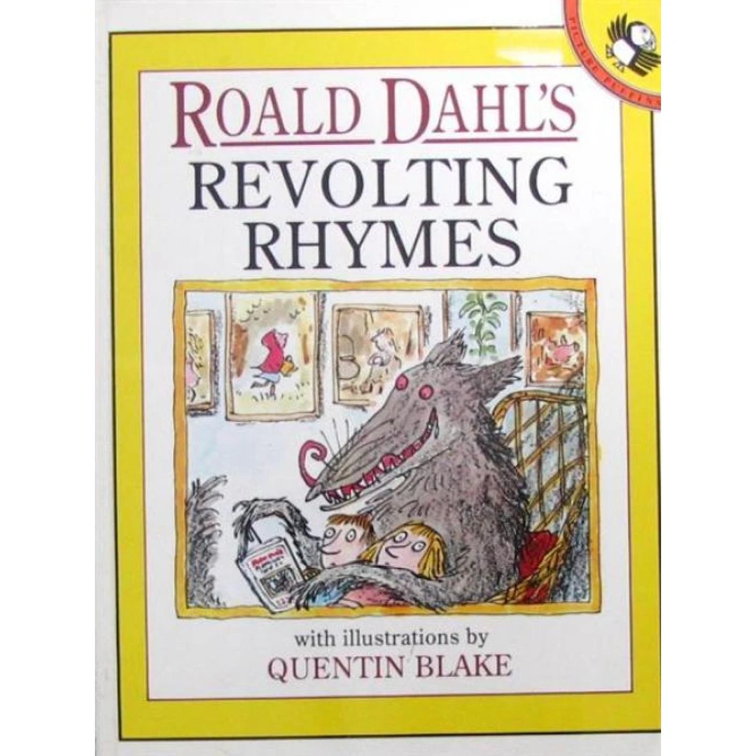 罗尔德达尔原版书RevoltingRhymes歪写童谣绘本英语童话诗歌