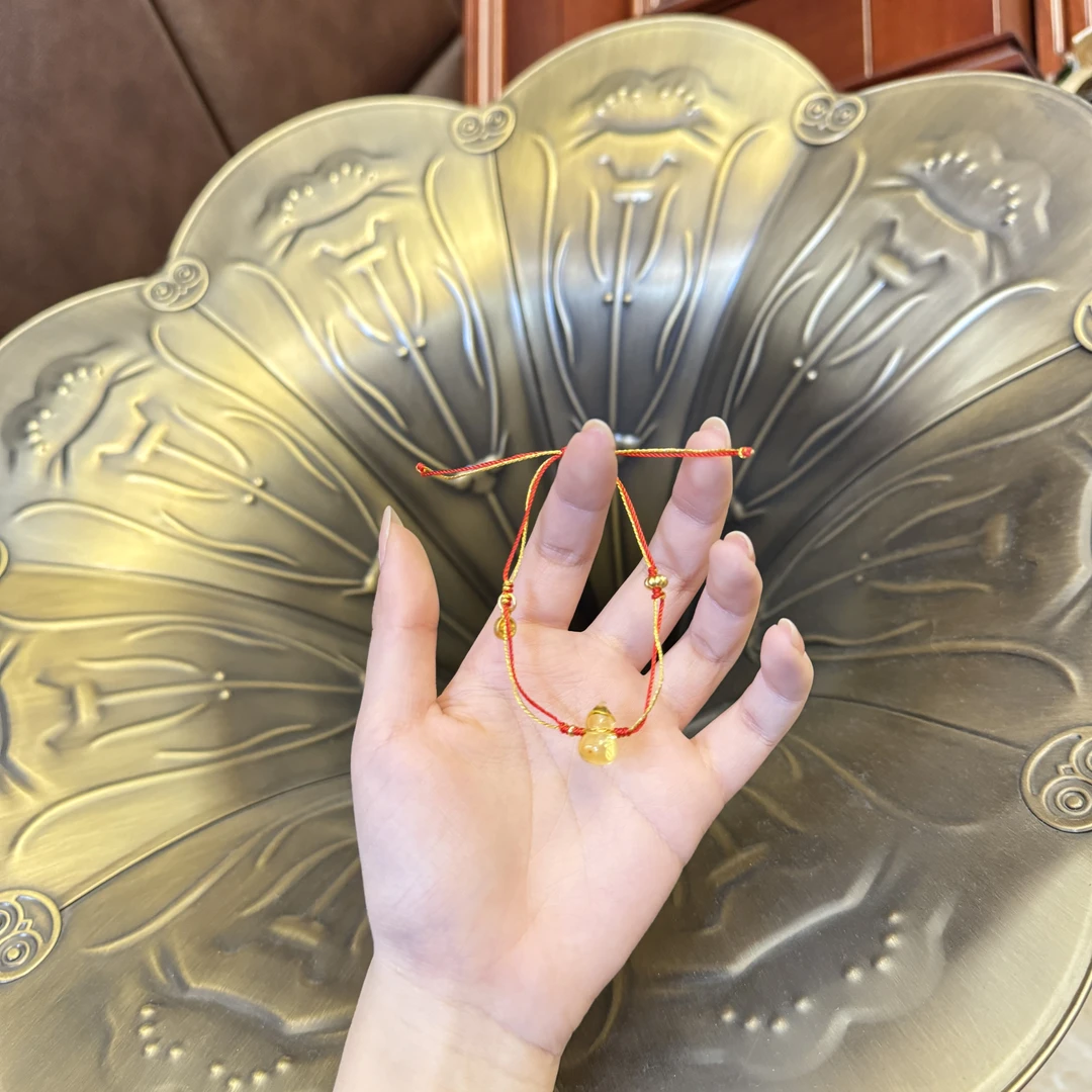 YYSZ26*赤盈蜜韵葫芦手绳