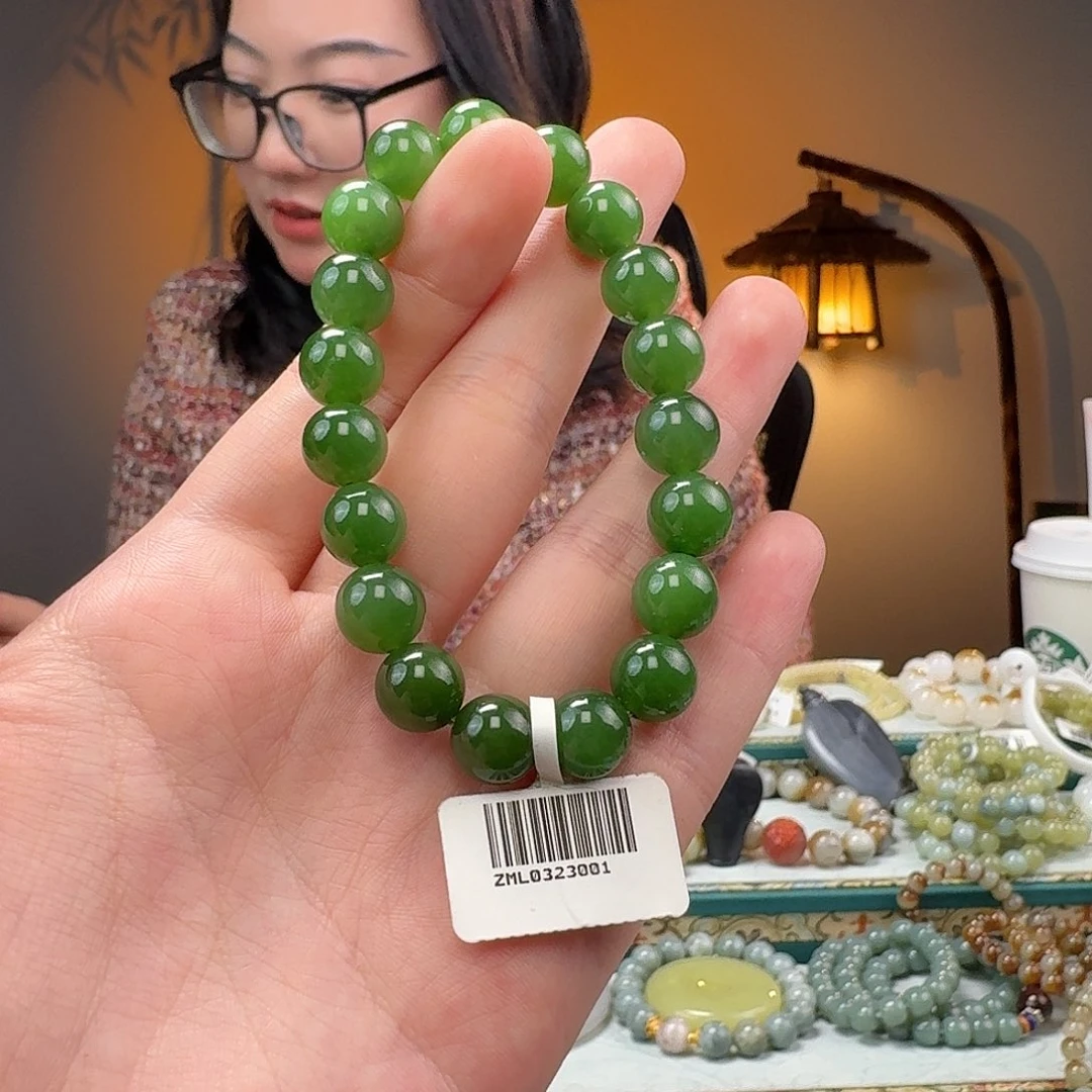 和田玉手串未镶嵌