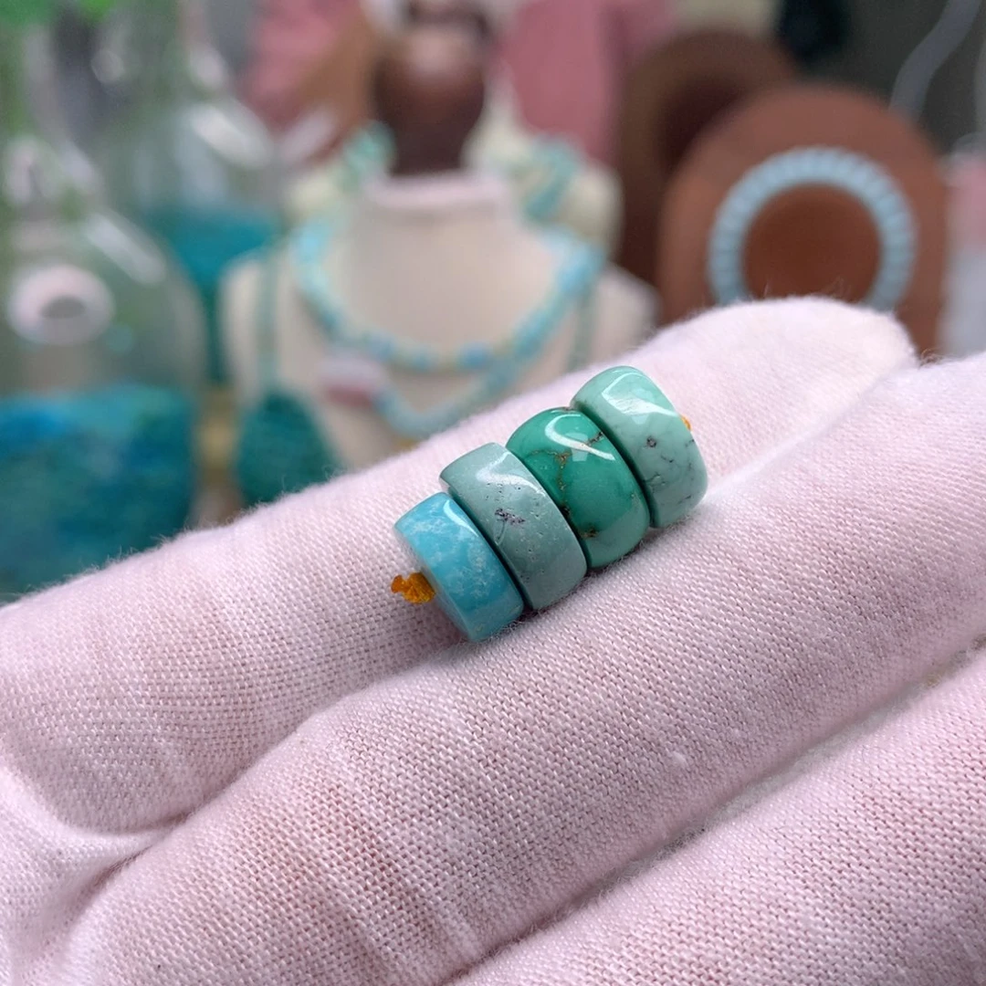 绿松石未镶嵌配饰