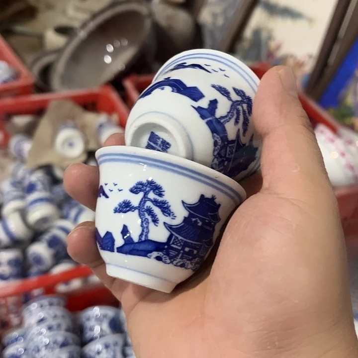 摆件景德镇高温瓷器陶瓷厂清仓处理