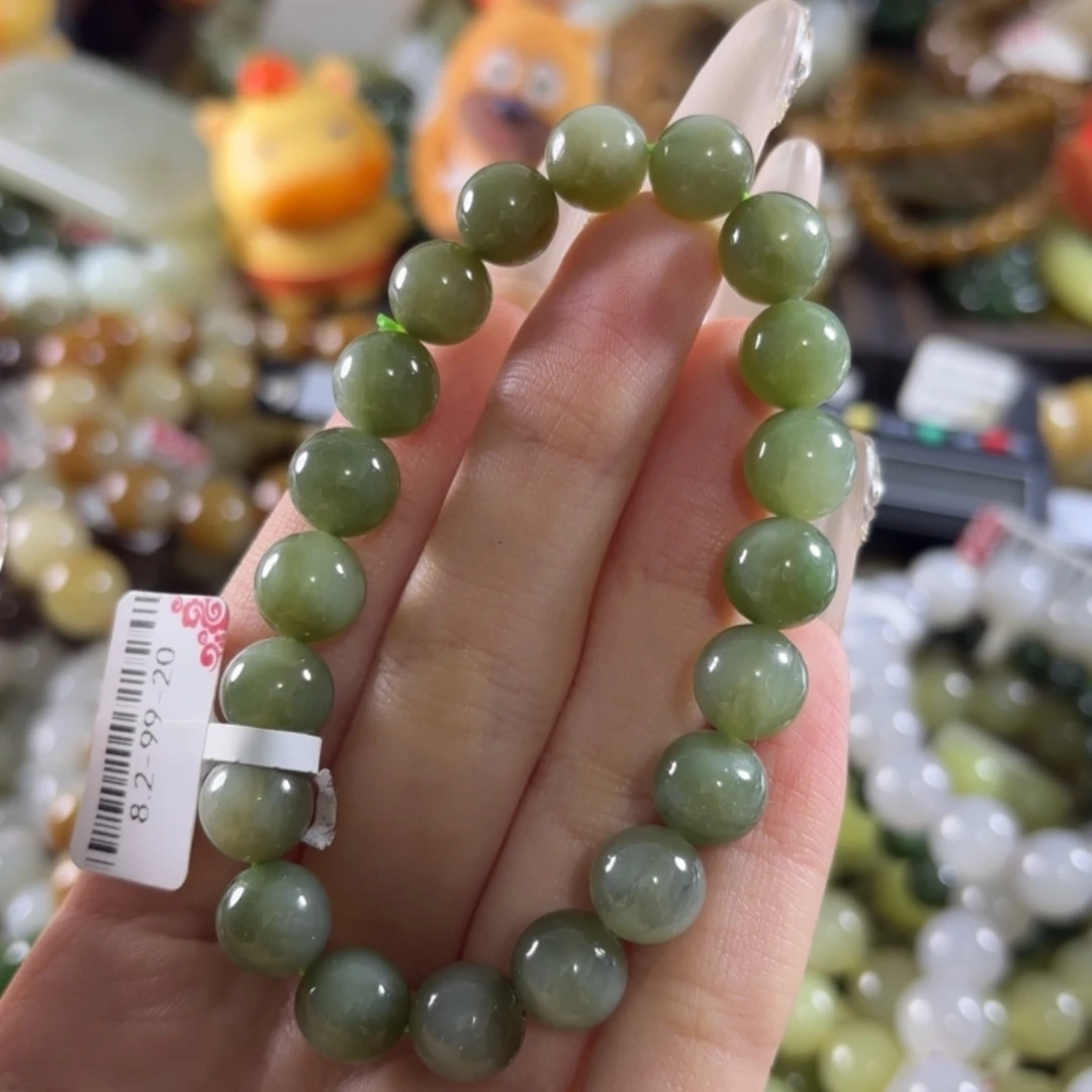 和田玉未镶嵌手链18