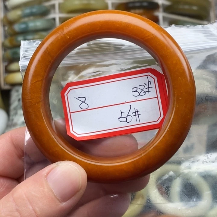 未镶嵌蛇纹石玉手链