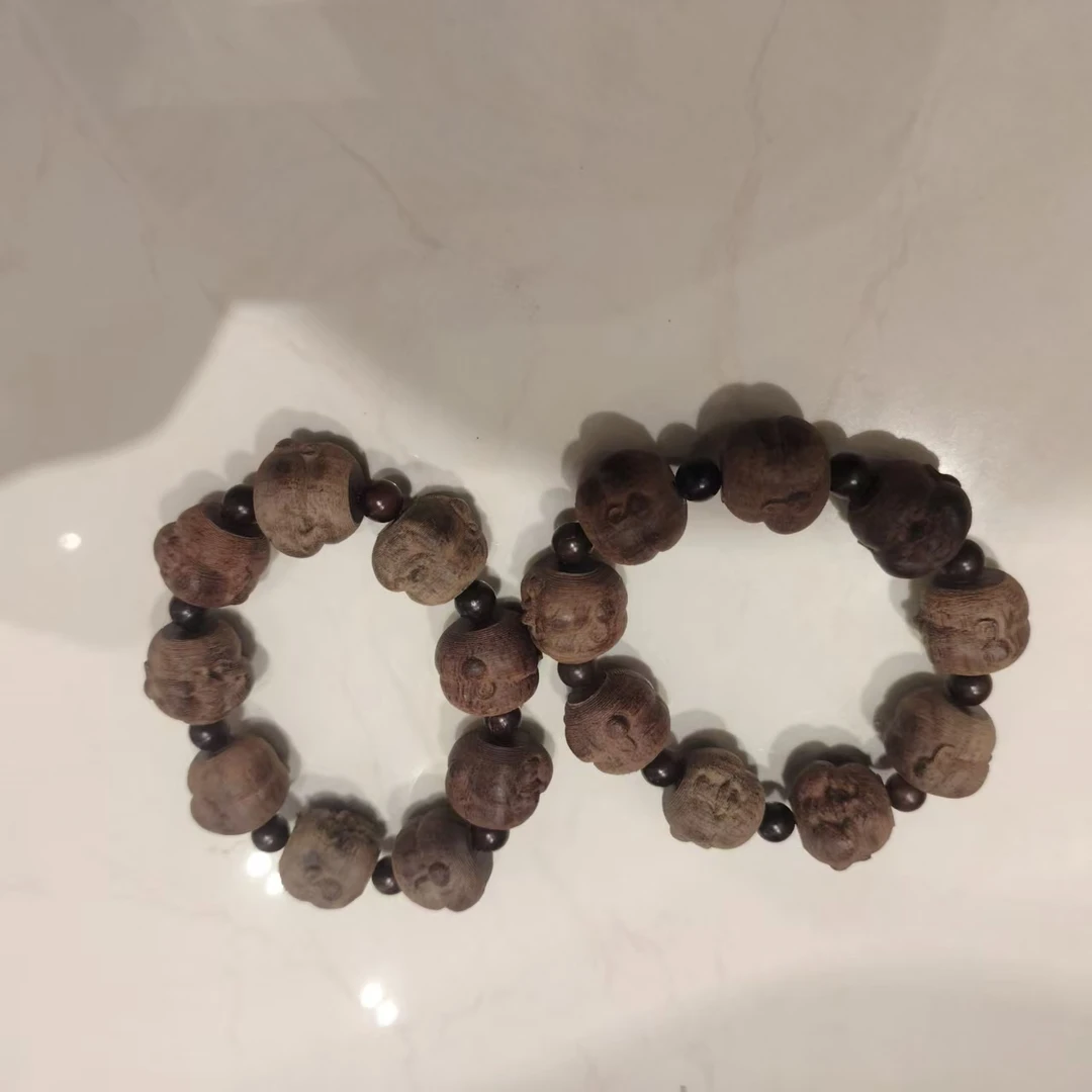 A-贡木手串一对/多样性发货
