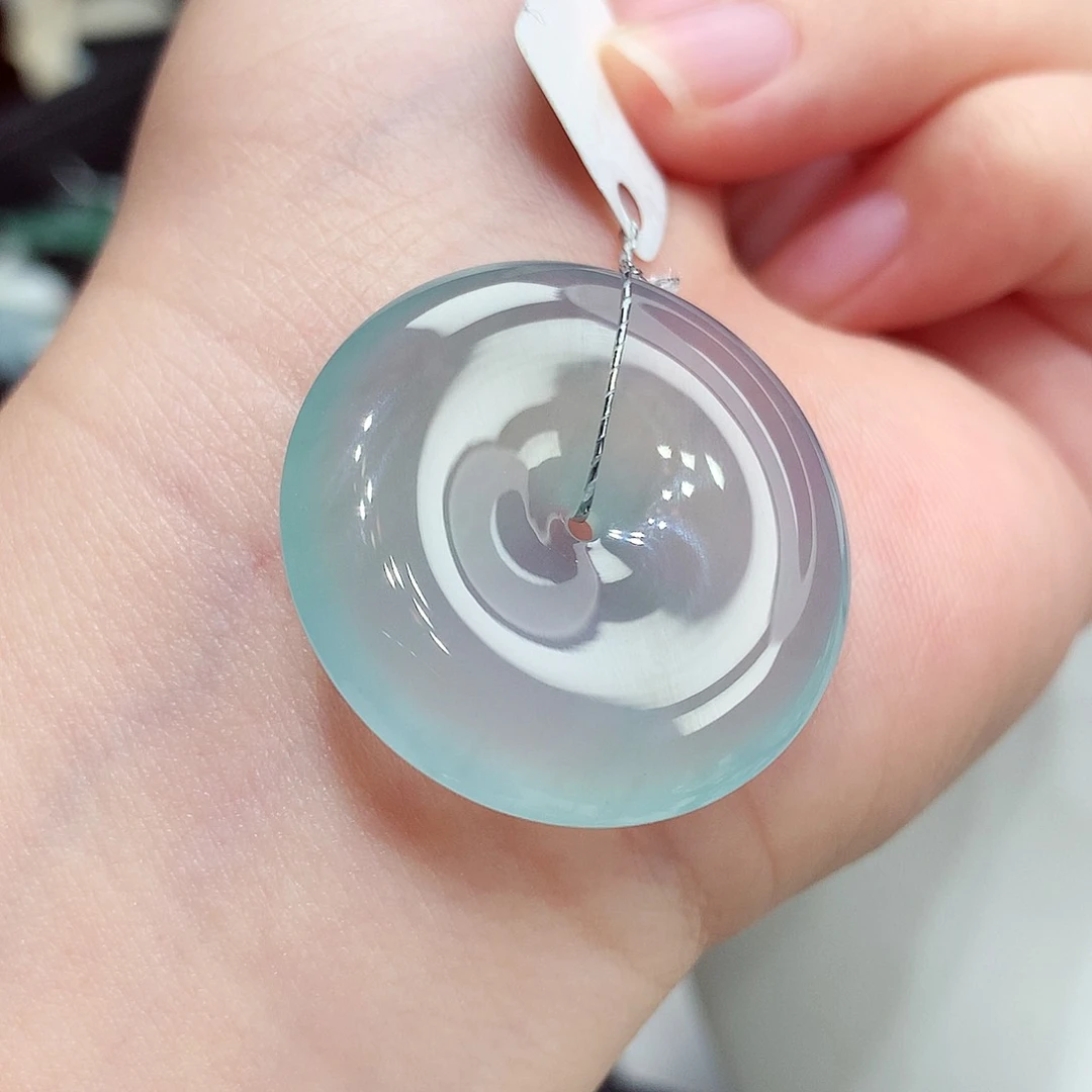 颈饰未镶嵌翡翠翡翠112，29.6/5.3