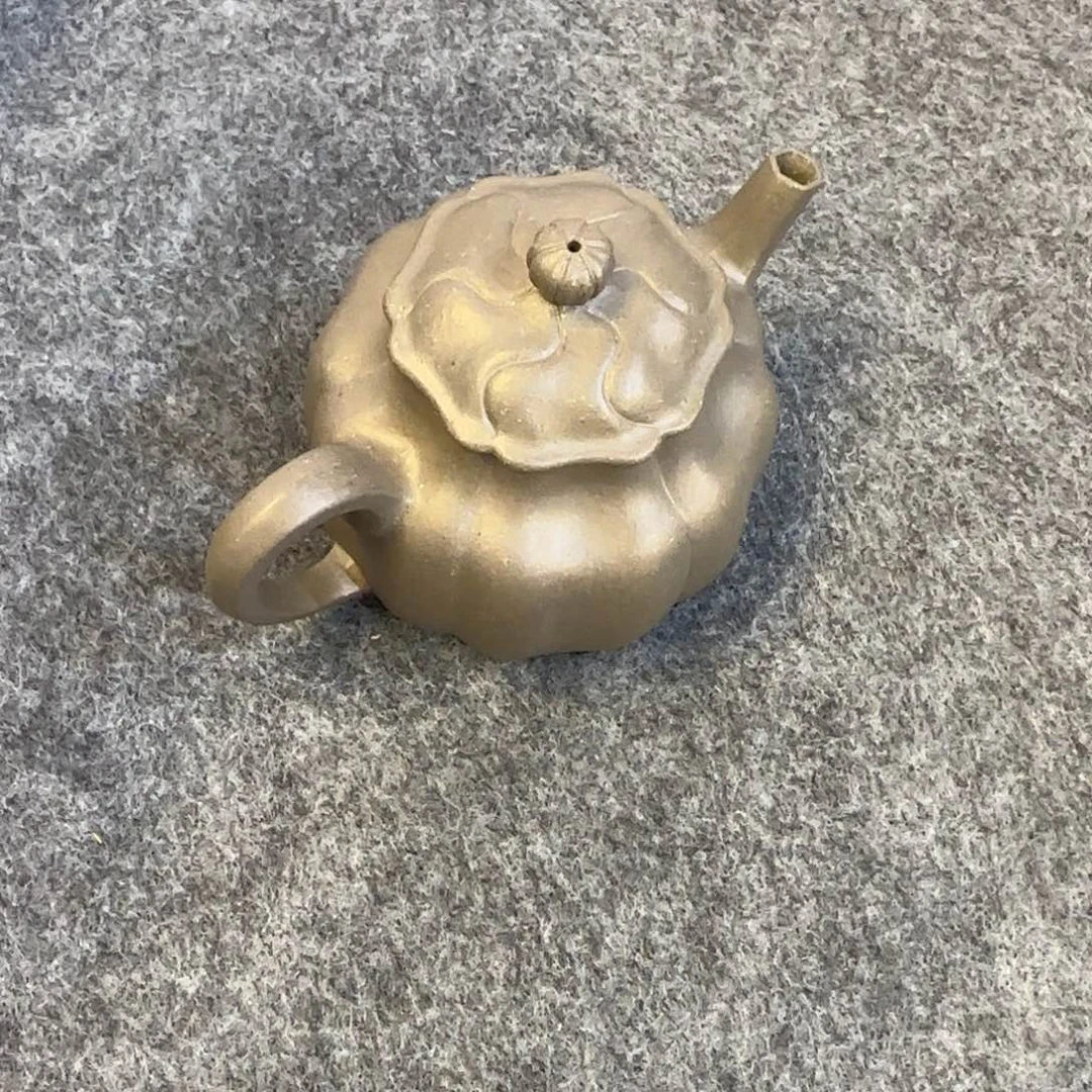 紫砂茶壶秋****雪宜兴紫砂壶