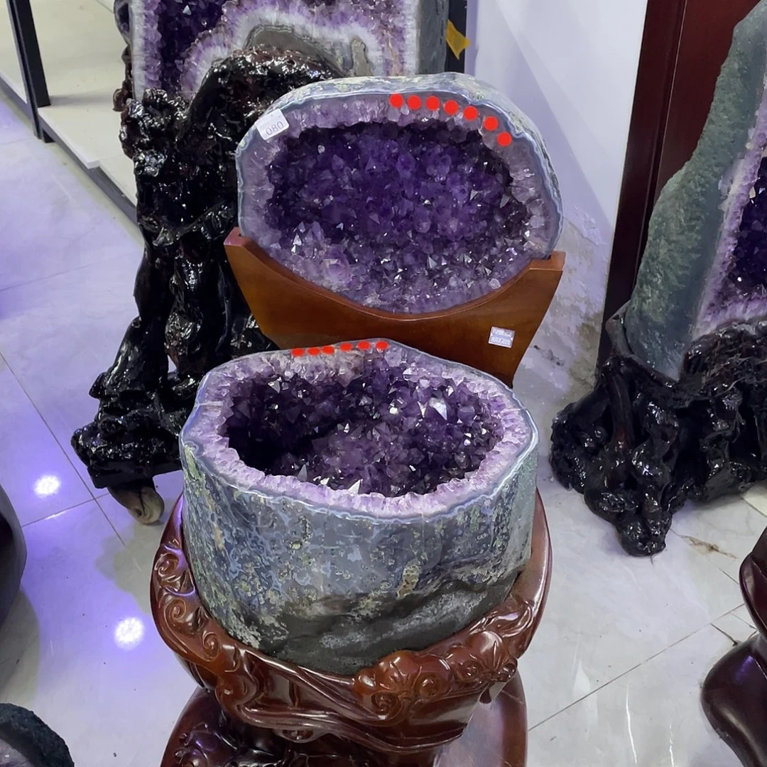 未镶嵌紫晶大型摆件（非配饰）