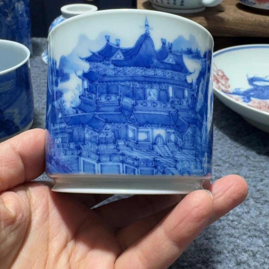 畅***安现代景德镇陶瓷手绘茶具