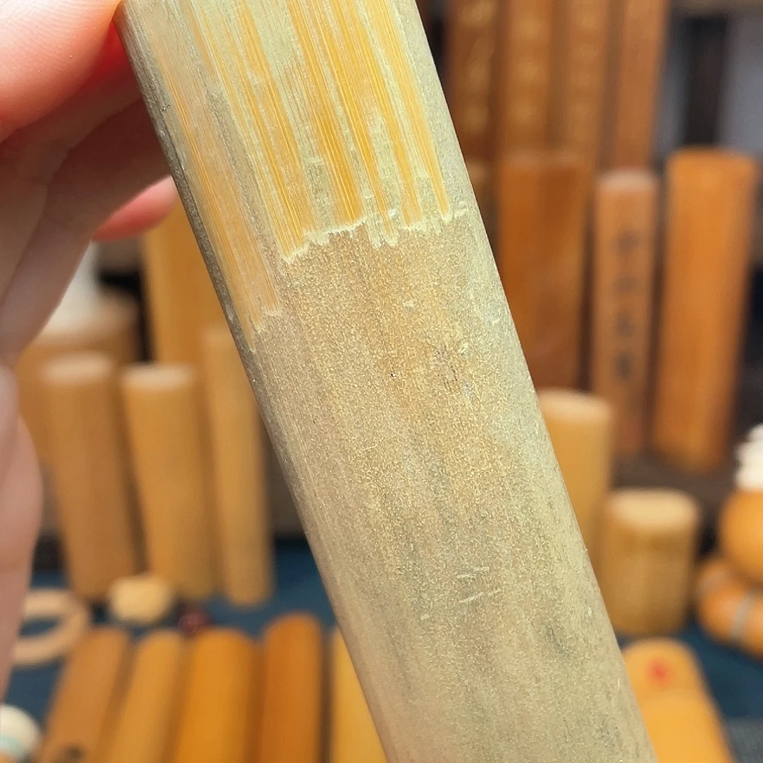 竹原生态大椭扁料子