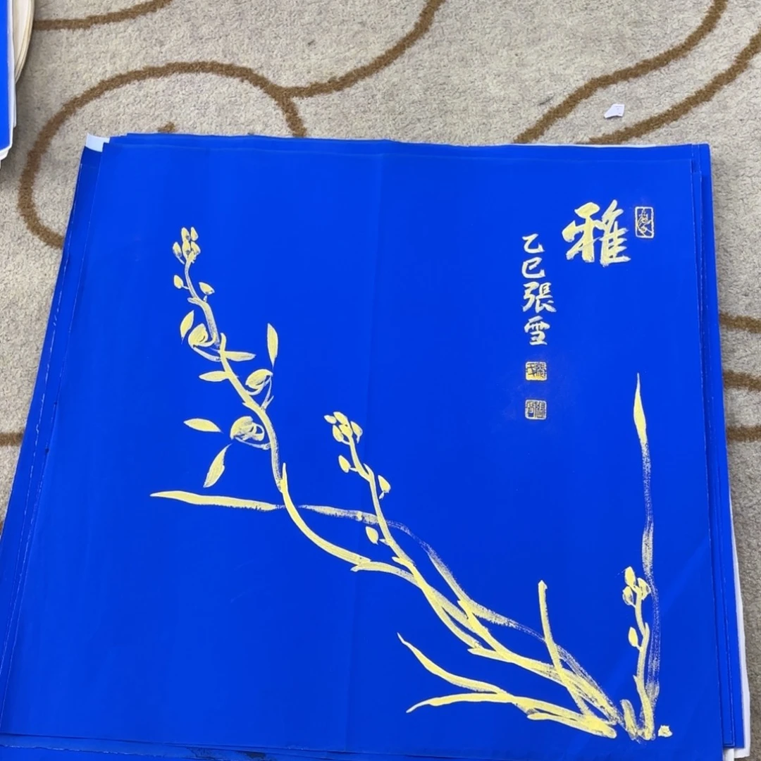 国画张雪老师作品刘