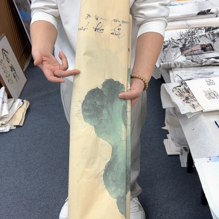 国画纯手绘作品欣赏图